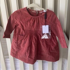 Brand New Burberry Infant Corduroy Dress